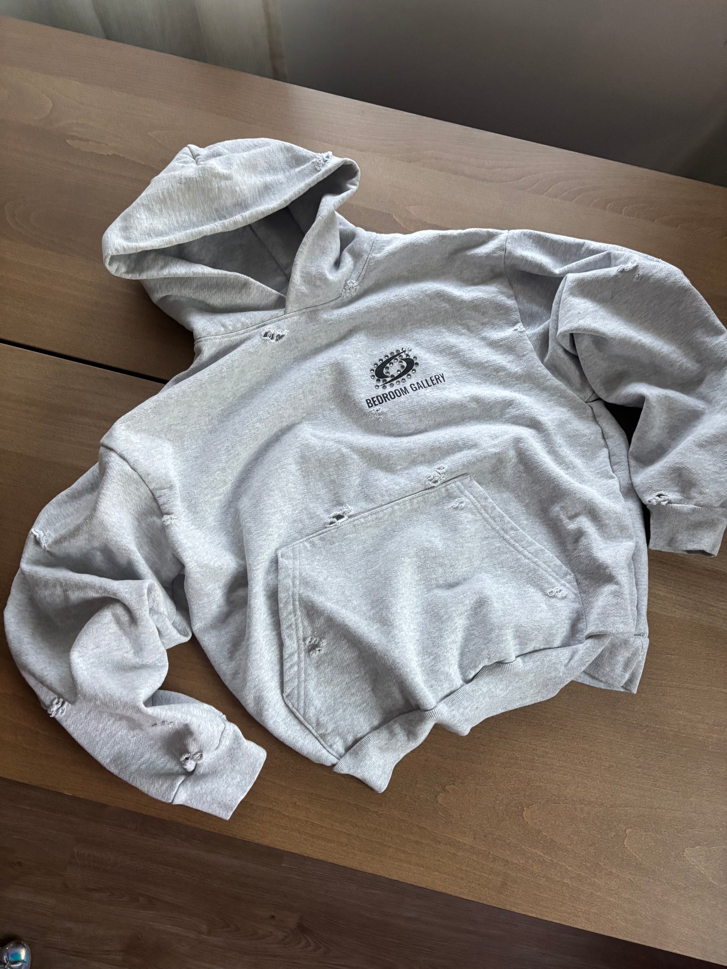 Thrashed Heather Hoodie