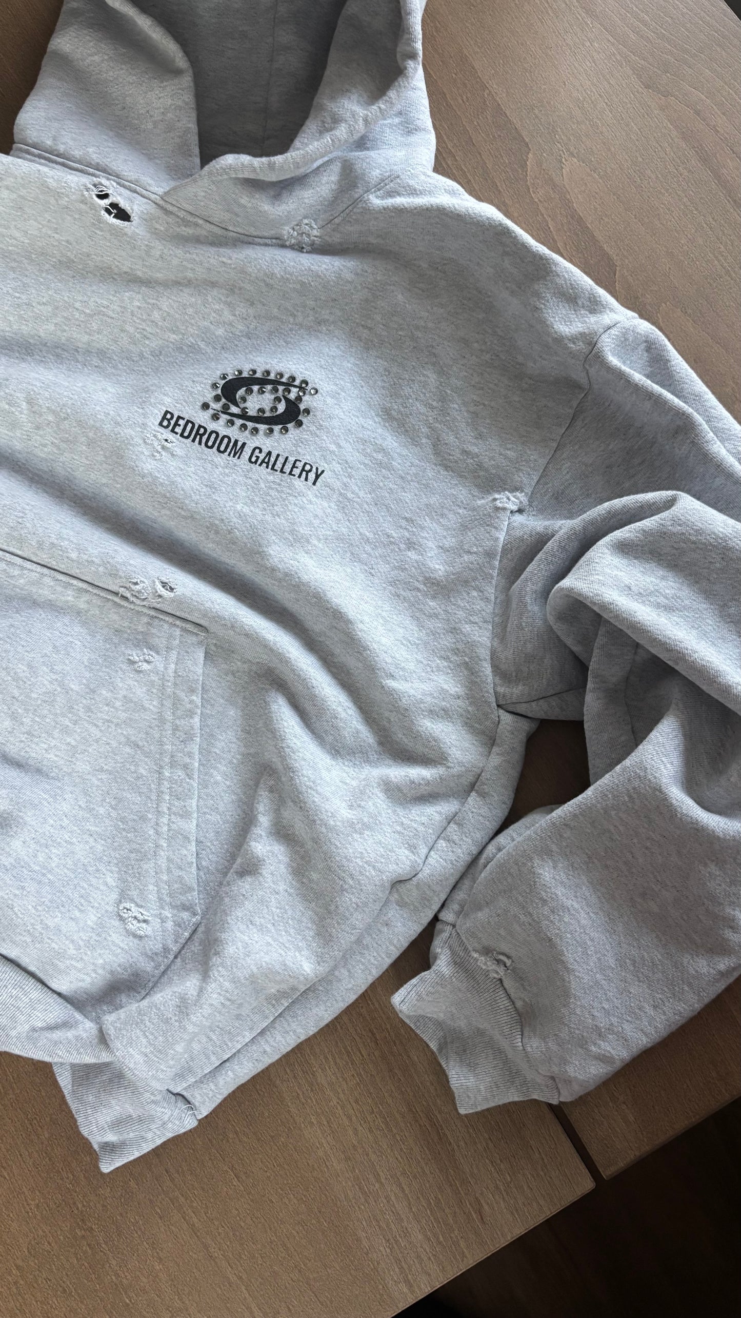Thrashed Heather Hoodie