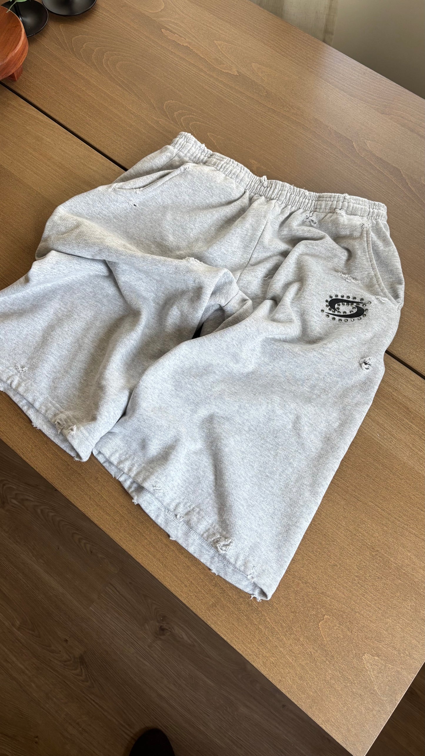 Thrashed Heather Sweatshorts