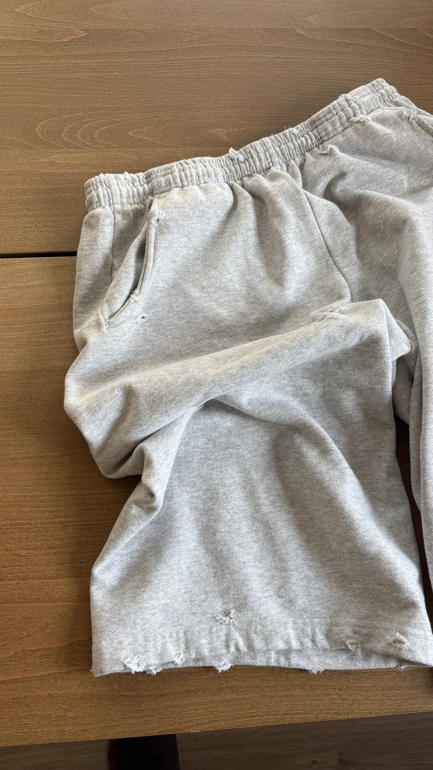 Thrashed Heather Sweatshorts